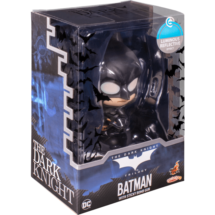Figura Batman: Dark Knight Trilogy Mini Figure Batman with Sticky Bomb Gun 12 cm Hot Toys Cosbaby · foto 1