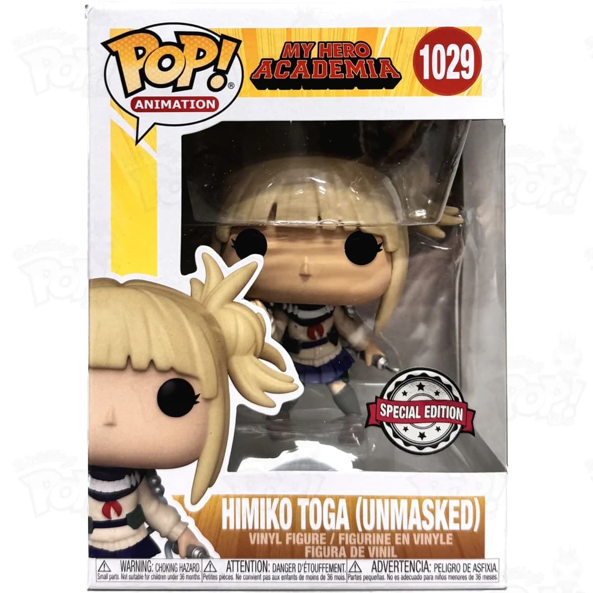 Figura Funko POP! My Hero Academia Himiko Unmasked Exclusive MHA #1029 Exclusive · foto 1